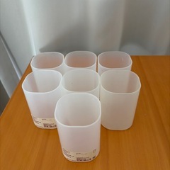 無印良品 ブラシ/ペンシルスタンド 7個セットの画像