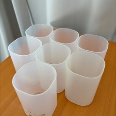 無印良品 ブラシ/ペンシルスタンド 7個セットの画像