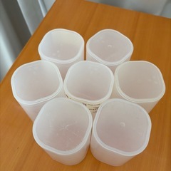 無印良品 ブラシ/ペンシルスタンド 7個セットの画像