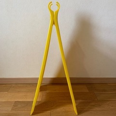 折りたたみ立て看板（清掃中）の画像