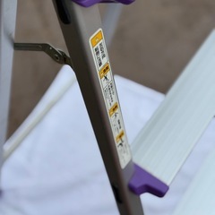 3段脚立アルインコ手すり付踏台TT80Aニューオリビアの画像