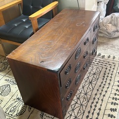 和箪笥　レトロ　民芸品の画像