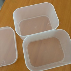 無印良品　再生ポリプロピレン入りメイクボックス　１／２横ハーフの画像