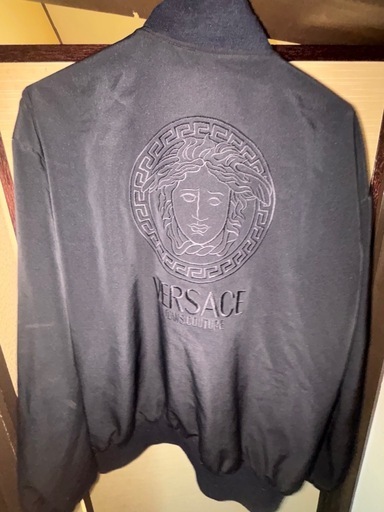 Versace 　ヴェルサーチ　ナイロンリバーシブルジャケット