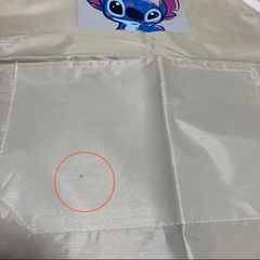 《新品未使用/訳ありあり》エプロン キャラクター 防水 ベージュの画像