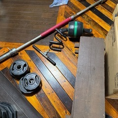 筋トレ道具一式の画像
