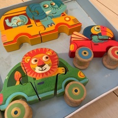 積み木　くるまの画像