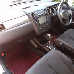 個人 車検令和9年10月まで 四駆 4WD スタッドレスBS VRX3付　全部込み価格 日産ティーダラティオ2012年式の画像