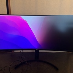 ジャンク品  LG35インチ ウルトラワイドモニター