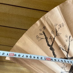 大扇子と打出の小槌を運ぶ荷車　自作品の画像