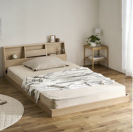 ダブルベッド　フレーム