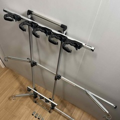 車載用アルミ製ロッドホルダー5本掛け(カーメイト innoイノー) の画像