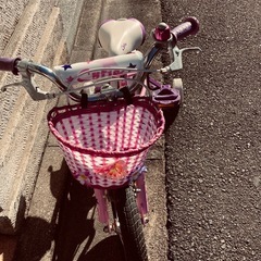 受け渡し予定　子ども自転車16インチの画像