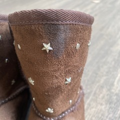 ブラウンブーツ21㎝の画像