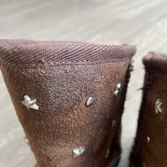 ブラウンブーツ21㎝の画像