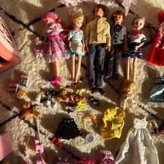 リカちゃん人形色々セットの画像