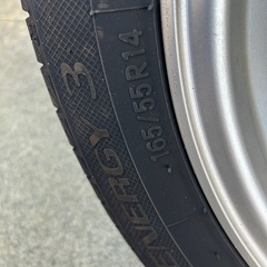 スノータイヤ アルミ付きの画像