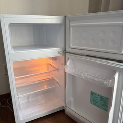 (無料)美品 冷蔵庫 Haier JR-N85D 85L｜2023年購入・一人暮らし・動作良好・土日引き取り可／鷹取2丁目の画像