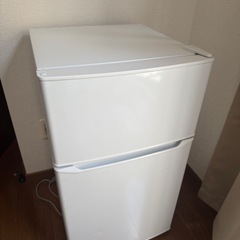 (無料)美品 冷蔵庫 Haier JR-N85D 85L｜2023年購入・一人暮らし・動作良好・土日引き取り可／鷹取2丁目の画像