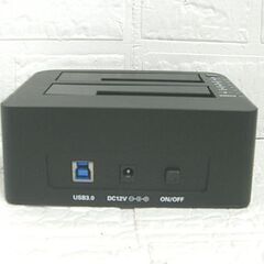 inateck FD2002 パソコンなしでHDDのまるごとコピーが可能！ USB3.0 to Dual SATA HDD with Offline Clone 札幌市 白石店の画像