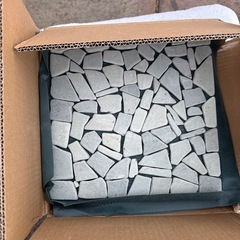 未使用天然石マット6枚セットガーデニングの画像