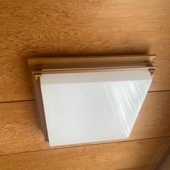 和室照明器具　木製の画像