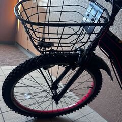 【点検済み】　子供用　キッズ自転車 24インチ　エレビッツの画像