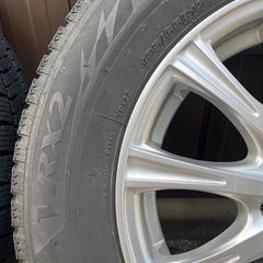 【195/65R15 91Q】ブリヂストンvrx2 アルミ付きスタッドレスタイヤ4本の画像