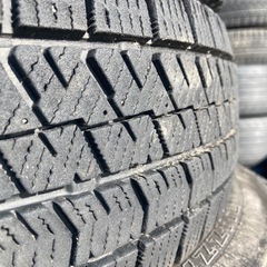 BS VRX2 155/65R14 4本 格安 軽自動車サイズ  6分山程度の画像