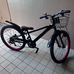 【点検済み】　子供用　キッズ自転車 24インチ　エレビッツの画像
