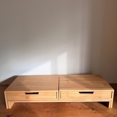 【確約済み】パソコンモニター台 の画像