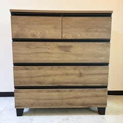 【アイリスオーヤマ】木製チェスト タンス 4段