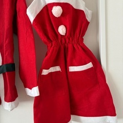 クリスマス　サンタ衣装の画像