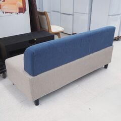 2人掛けソファ　リユース品　価格　9,900円の画像