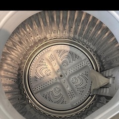 SHARP 縦型洗濯機本体 シンプル&コンパクトの画像