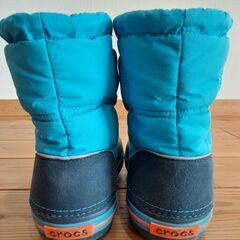 crocs スノーブーツ　２１cmの画像