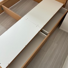 【美品】ニトリ Nスリープ ハード2-CR ダブルサイズ マットレス フレームセット NITORIの画像