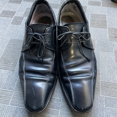 ②リーガル　ビジネスシューズ黒の画像