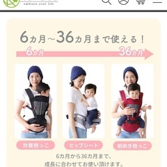 kerata ヒップシート　HipGoの画像