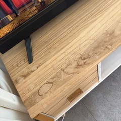 天然木テレビ台(山善)の画像