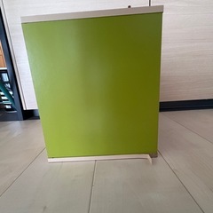 【中古】カラーボックス 2段 完成品 組立不要 グリーンの画像