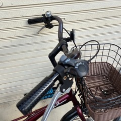 【整備済】20インチ ミニベロ アルファロメオ6段ギア オートライト付きの画像