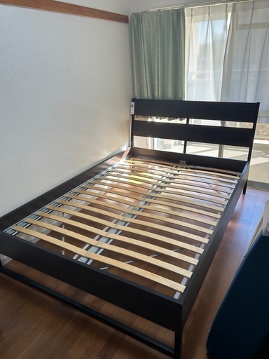 ベッドフレーム　IKEA ダブルベット用
