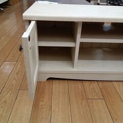 ★リユースのサカイつくば店★TK7320 ニトリ TVボード ベージュ H40×D36×W105 クリーニング済みの画像