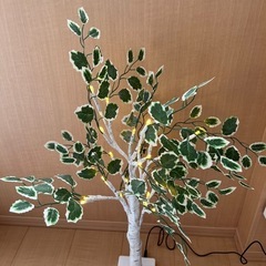 木LEDストリングライト 屋内用の画像