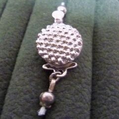 11/16受付〆 シルバー金具　ネックレスペンダントの留め具の画像