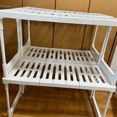 幅と高さが変わる押入れ整理棚 (4個)の画像