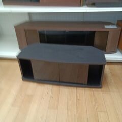 ★リユースのサカイつくば店★TK7321  TVボード ブラック H35×D40×W95 クリーニング済みの画像