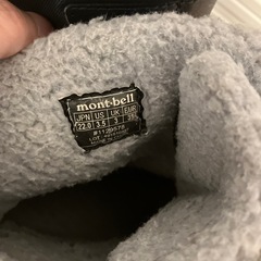 モンベルスノーブーツ22㎝の画像