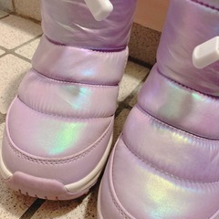 スノーブーツ⭐︎女の子21センチの画像